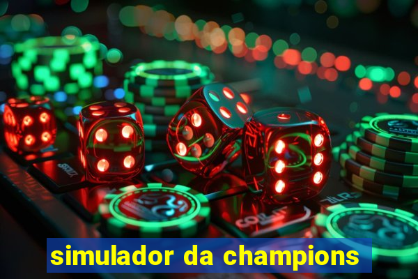 simulador da champions